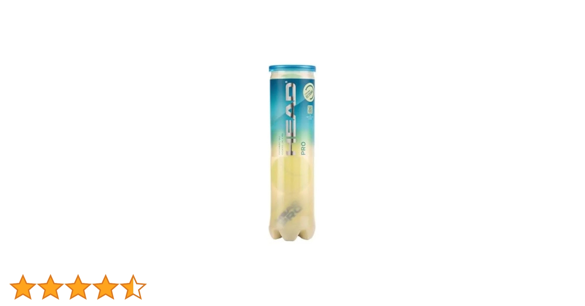 Amazon | HEAD(ヘッド) テニス 硬式ボール HEAD PRO 4球入り缶 571074